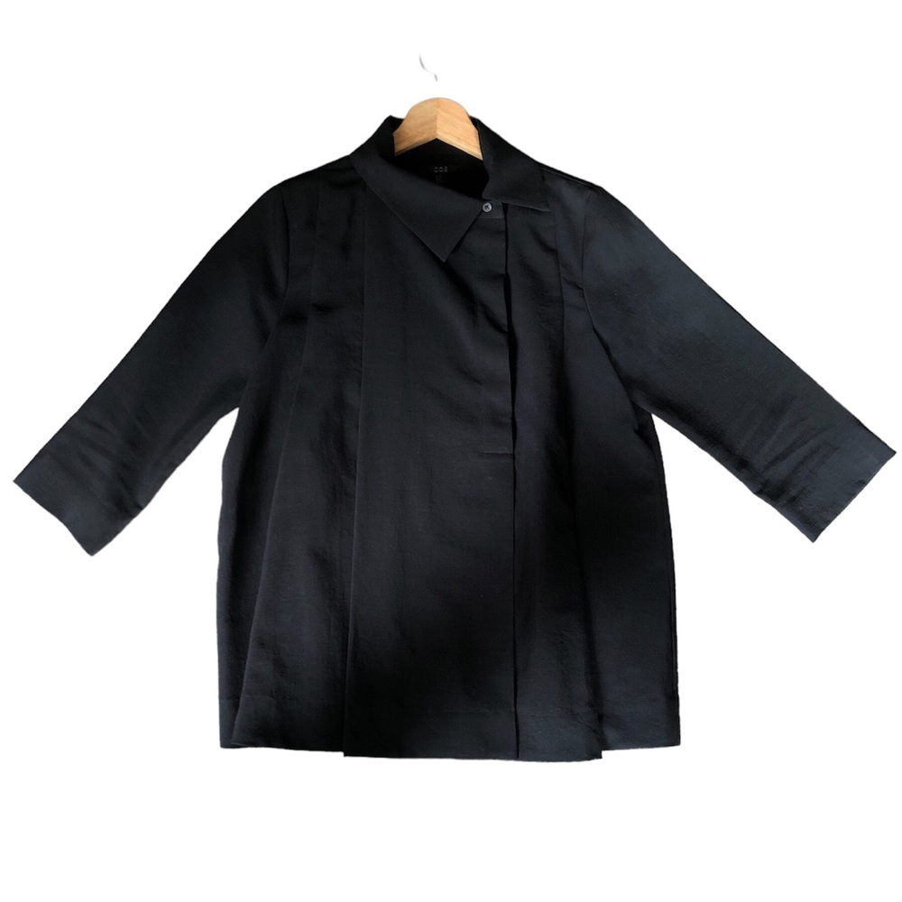 Black Button Up Blouse